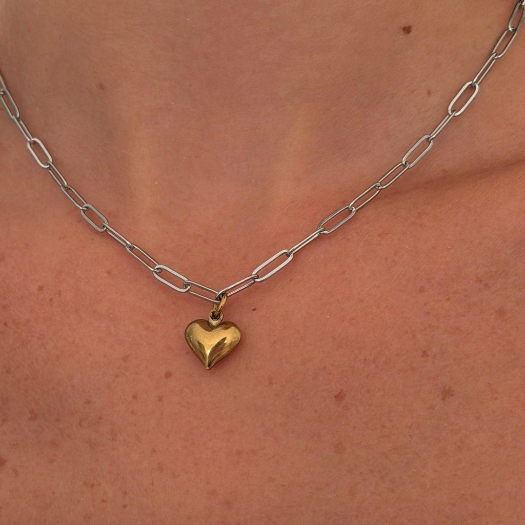 Evry Jewels Heartbeat Necklace