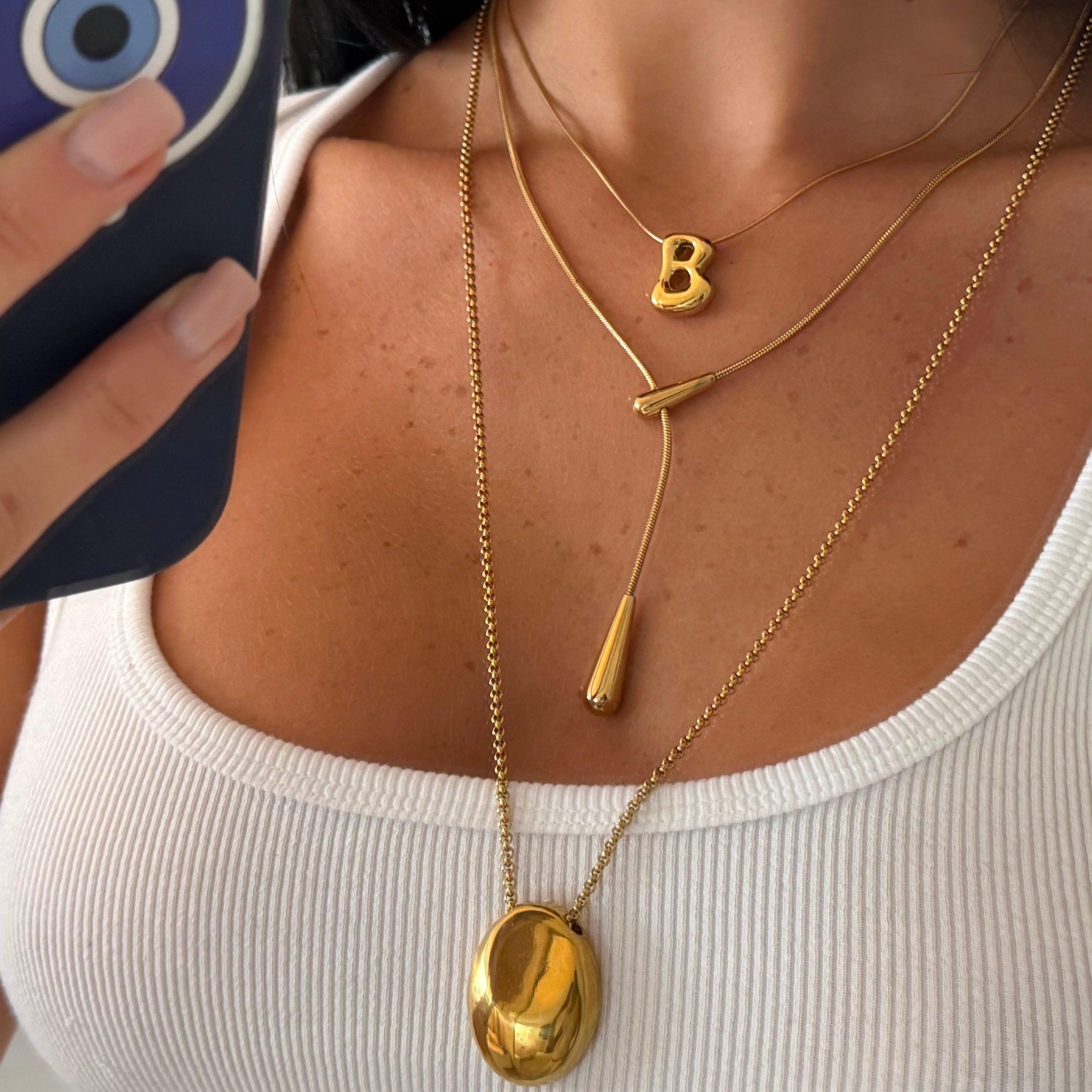 Evry Jewels Aurora Glow Long Necklace