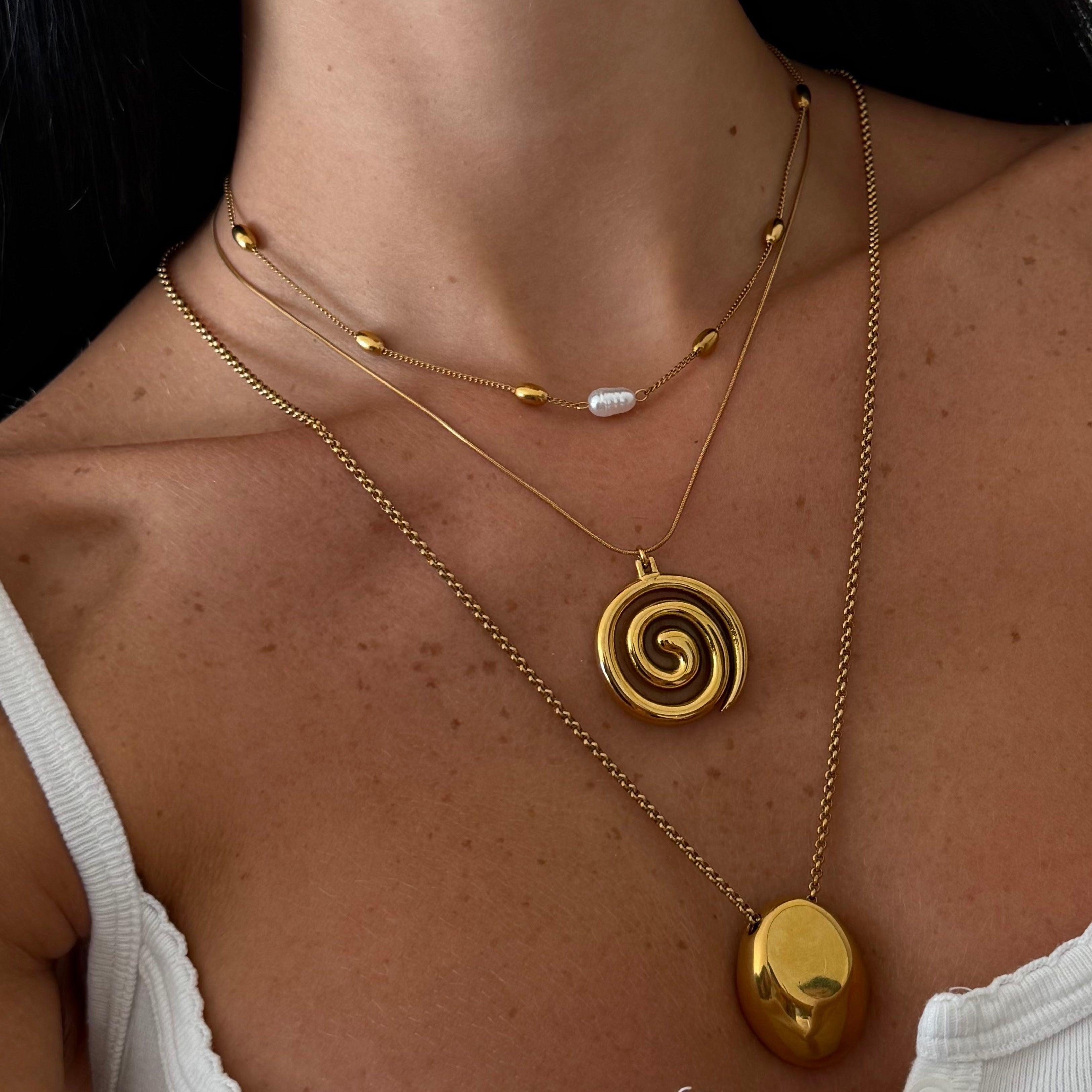 Evry Jewels Aurora Glow Long Necklace