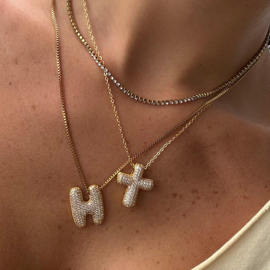 Evry Jewels Forever Blessed Cross Necklace
