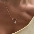 Evry Jewels Shiny Pin Necklace