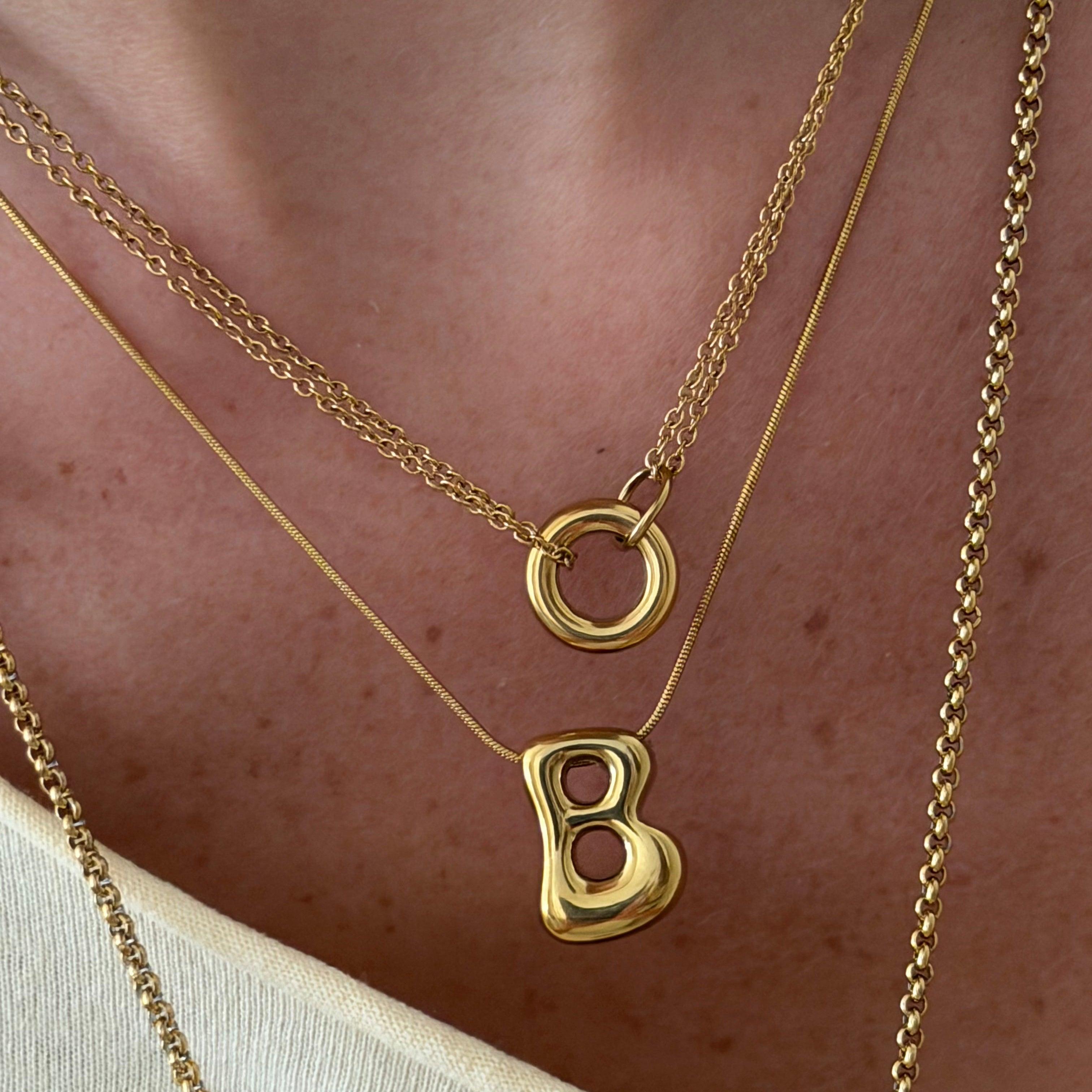 Evry Jewels Knot a Phase Necklace