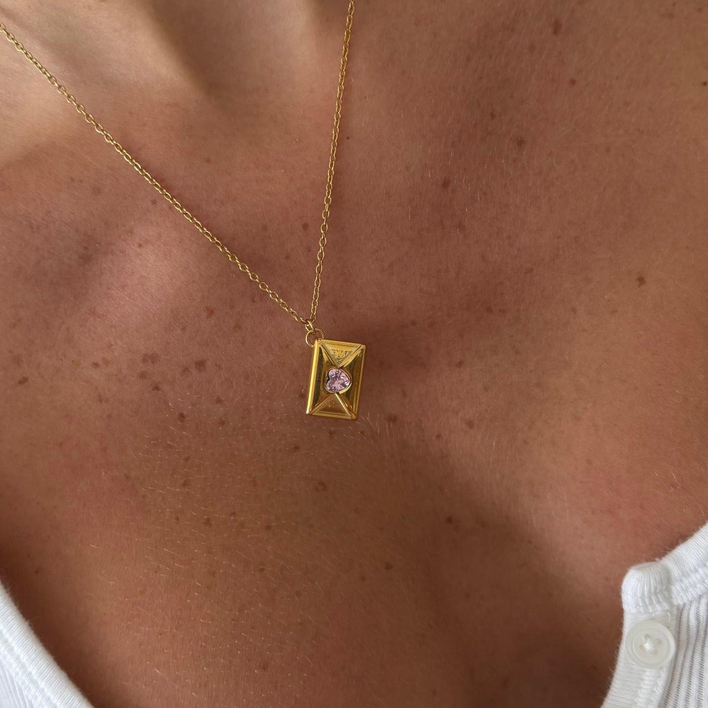 Evry Jewels Sending Love Necklace