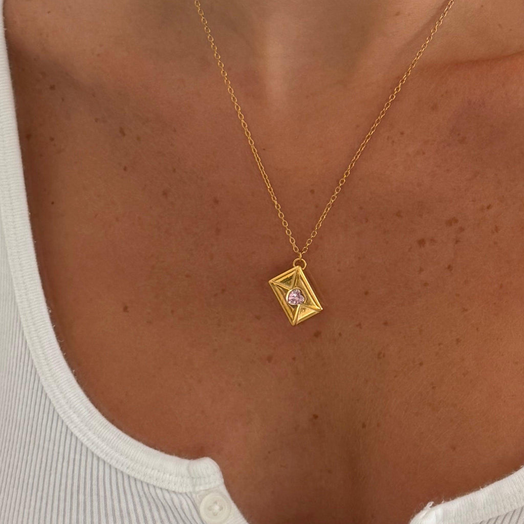 Evry Jewels Sending Love Necklace