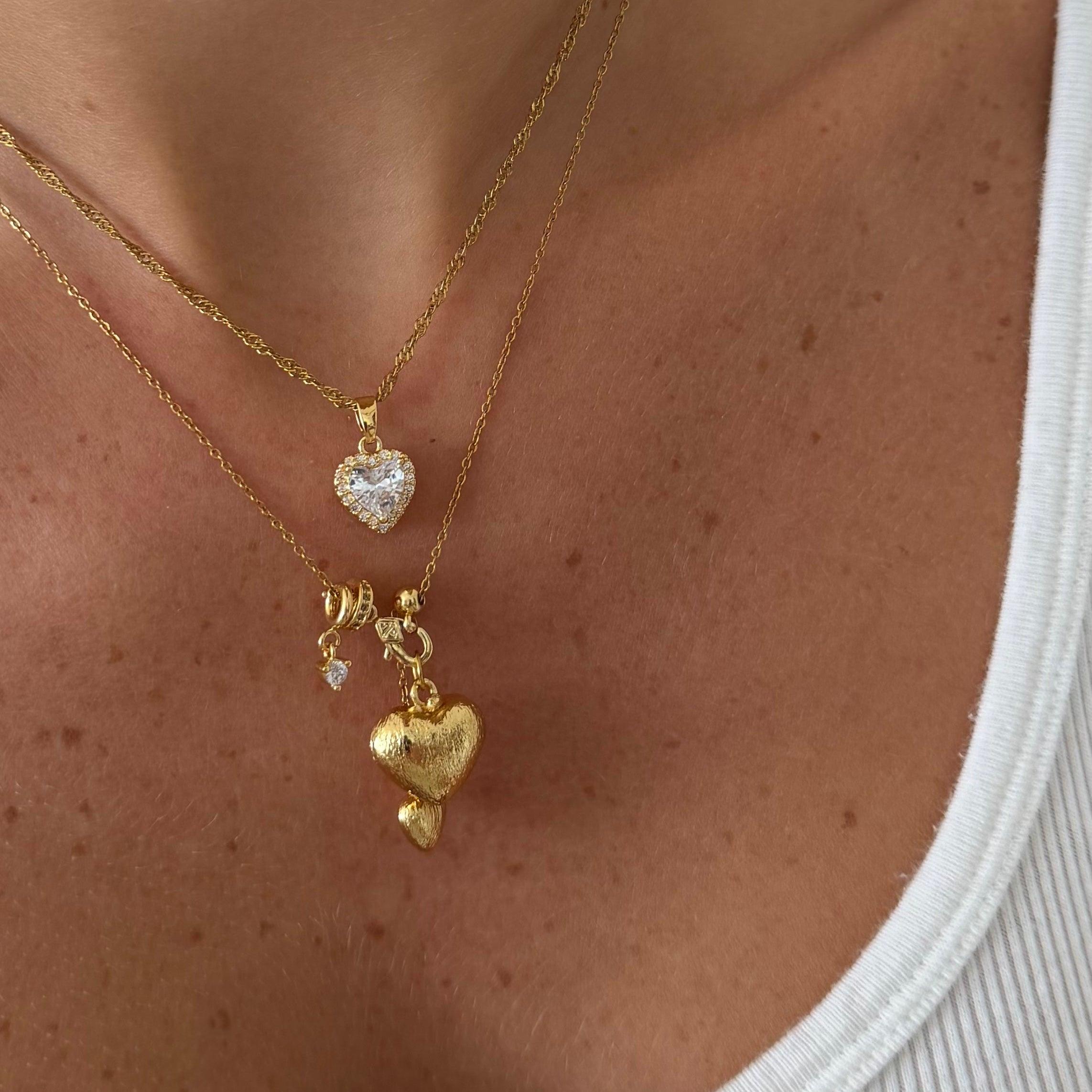 Evry Jewels Heart of Mine Necklace