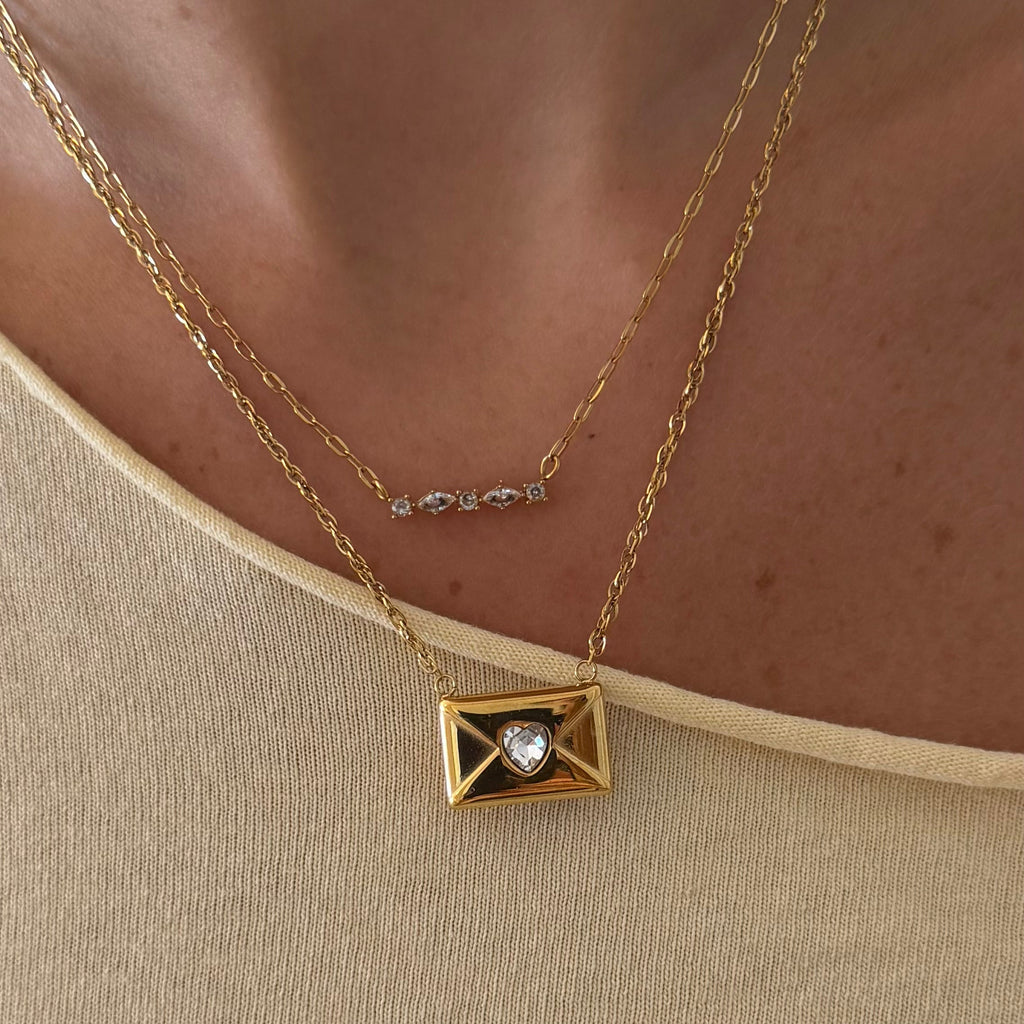 Evry Jewels Sweet Darling Necklace
