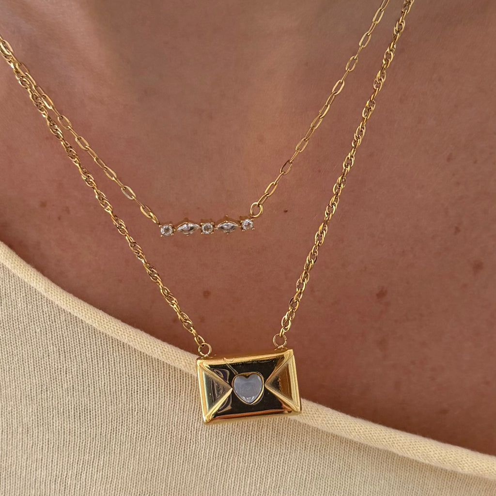 Evry Jewels Sweet Darling Necklace