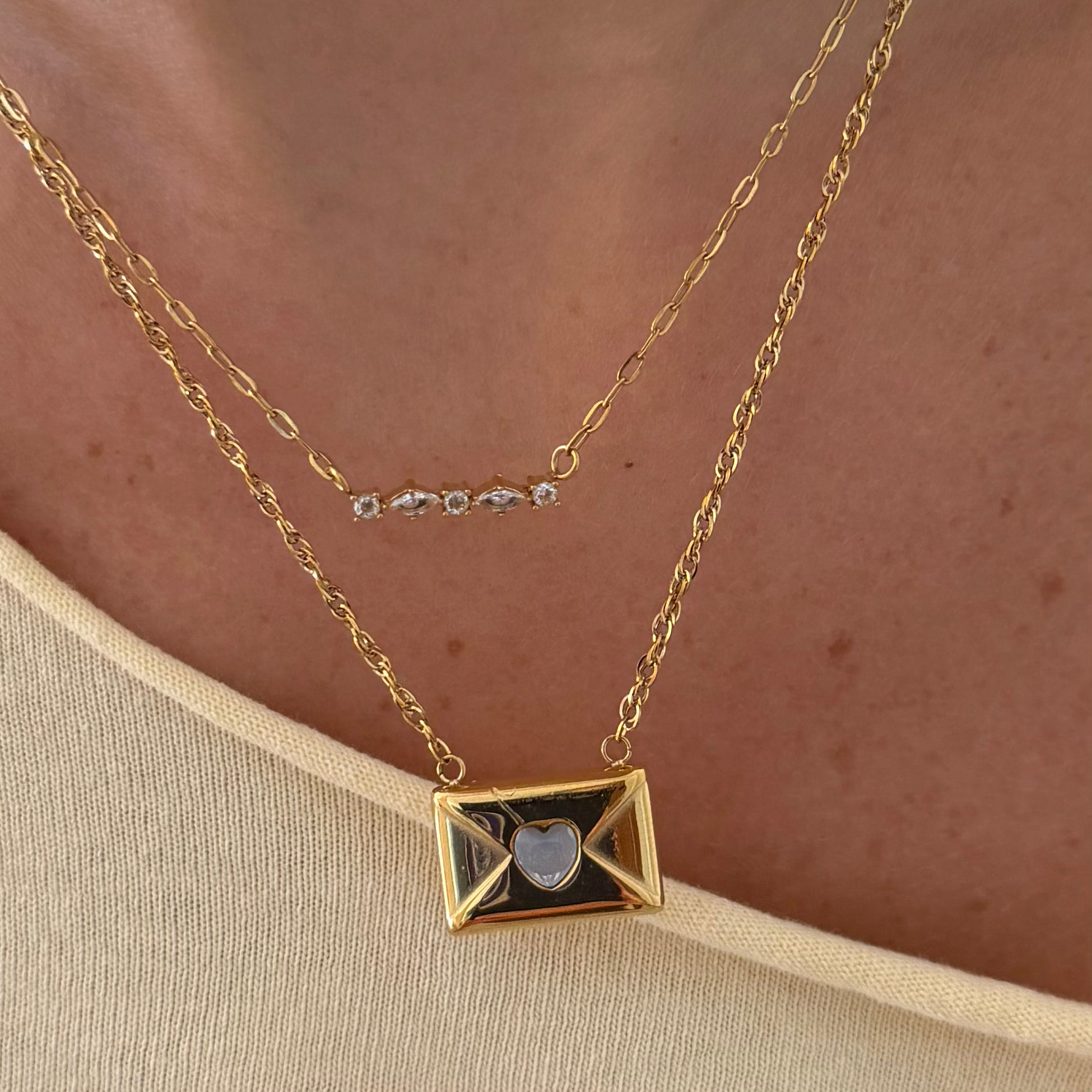Evry Jewels Sweet Darling Necklace