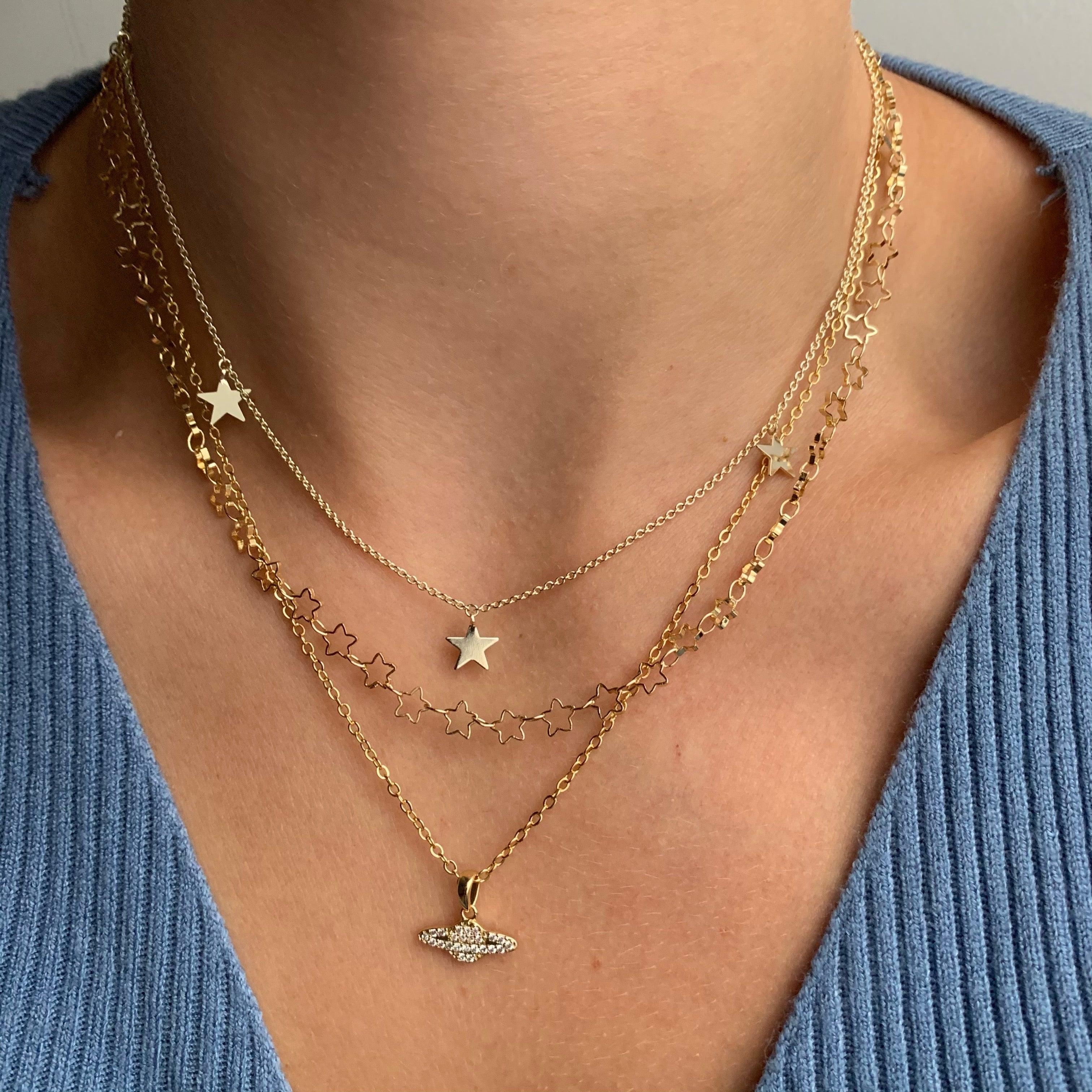 Evry Jewels I'm A Star Necklace