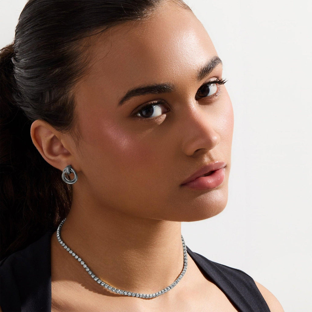 Evry Jewels Nena Tennis Necklace