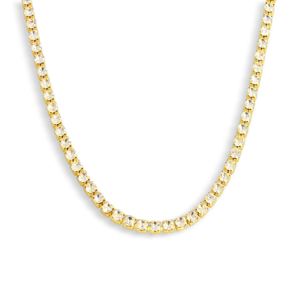 Evry Jewels Icy Tennis Necklace