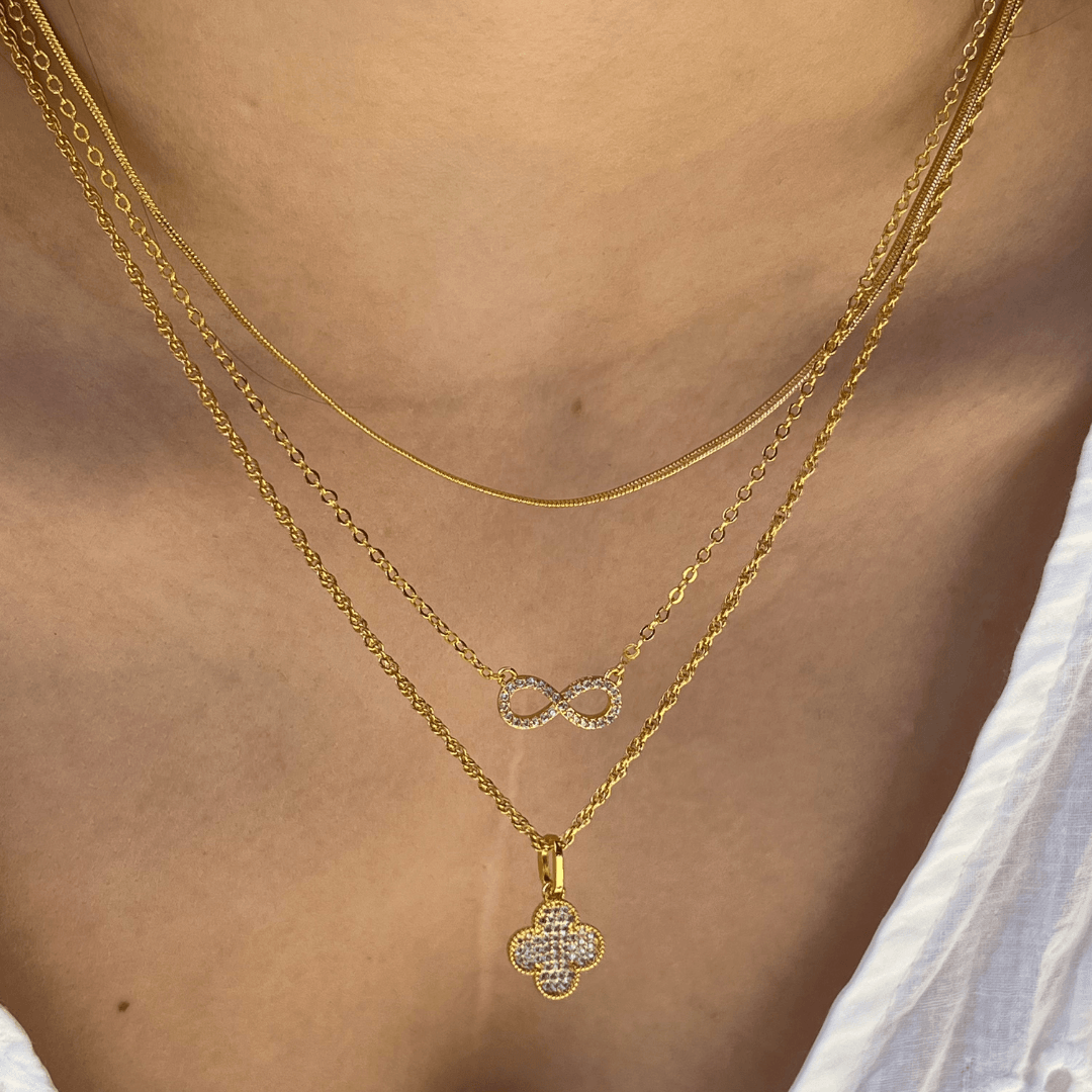 Evry Jewels Infinity Necklace