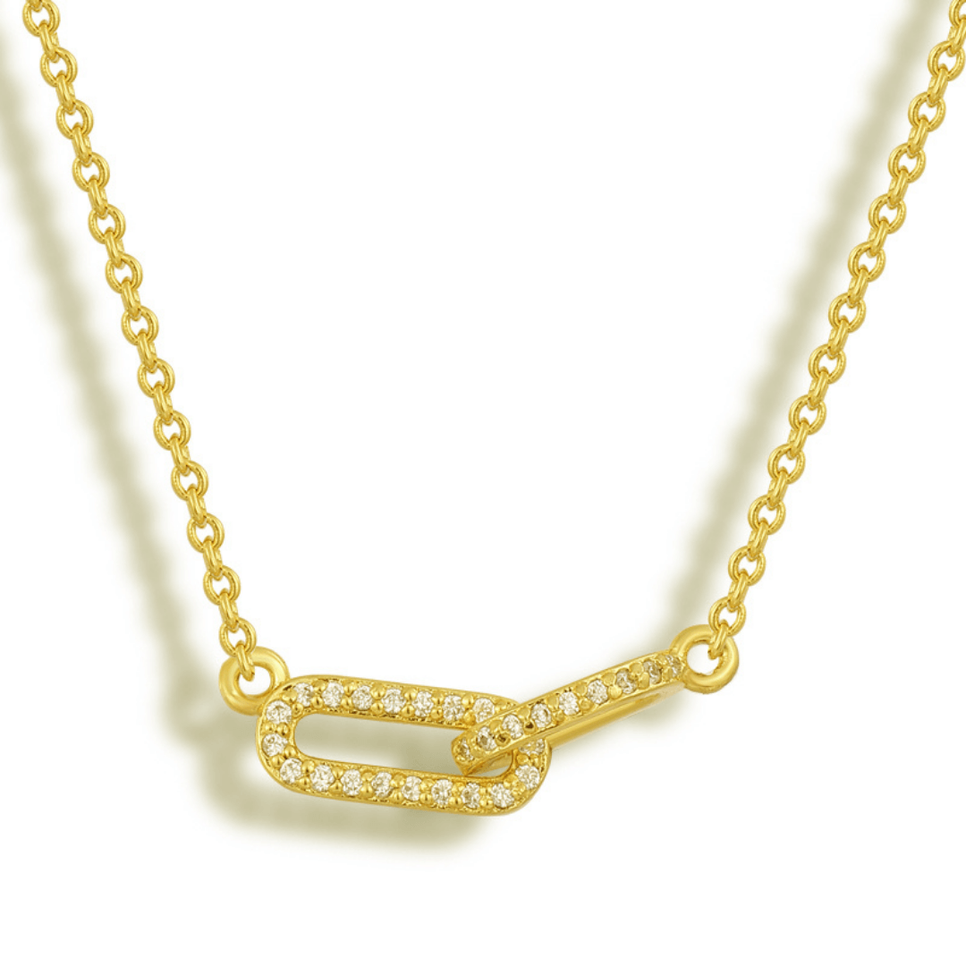 Evry Jewels Interlinked Necklace