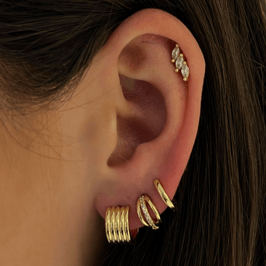 Evry Jewels Itty Bitty Hoops