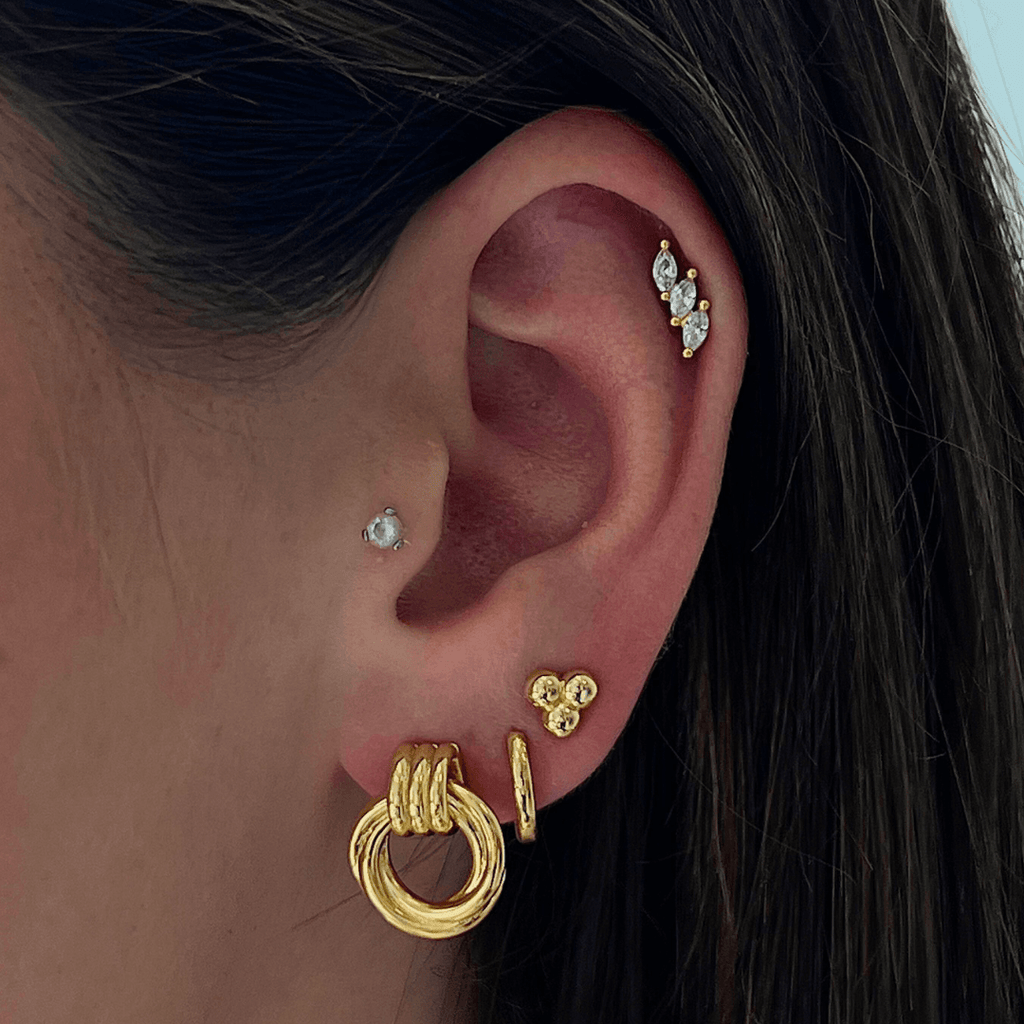 Evry Jewels Itty Bitty Hoops