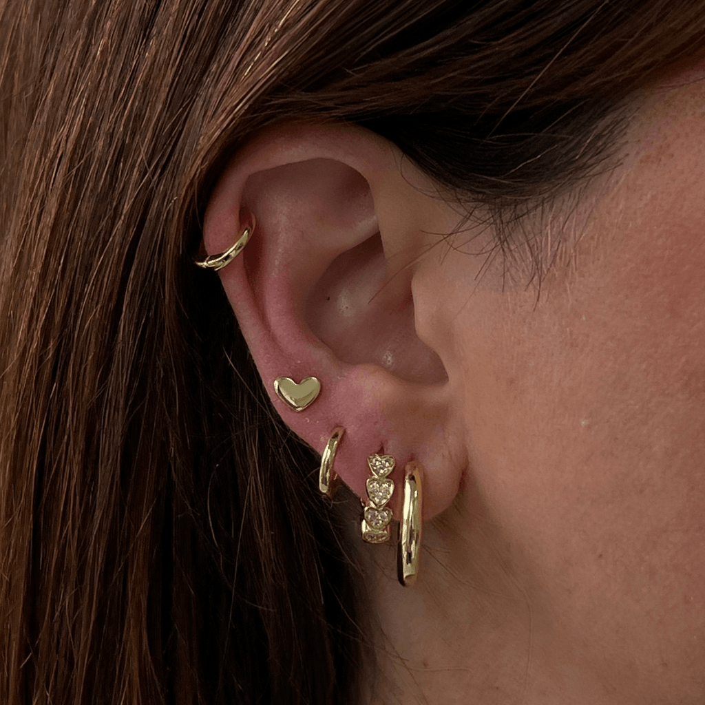 Evry Jewels Itty Bitty Hoops