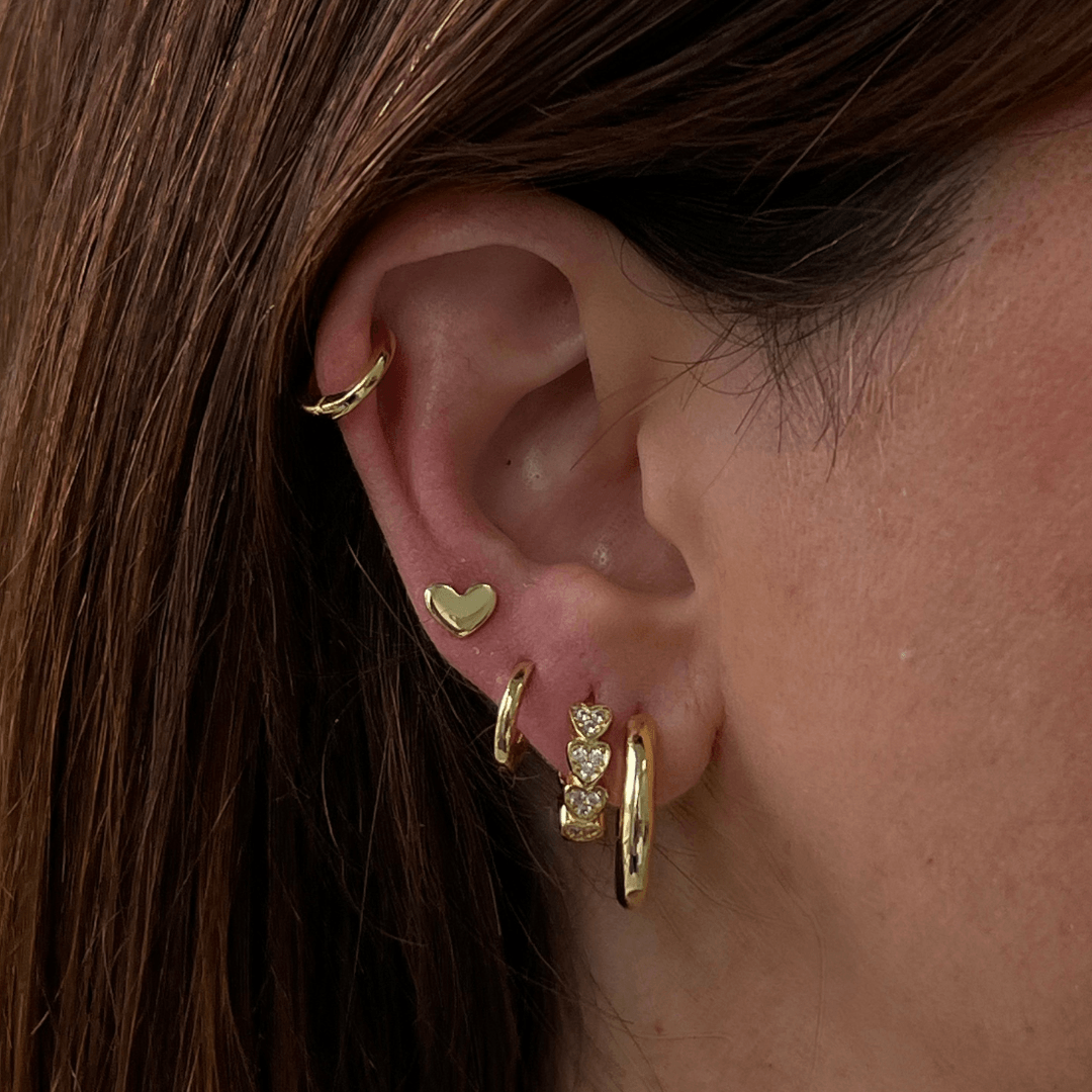 Evry Jewels Itty Bitty Hoops