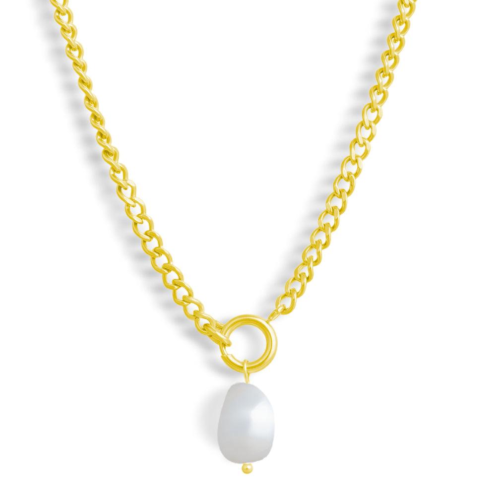 Evry Jewels Ivory Necklace