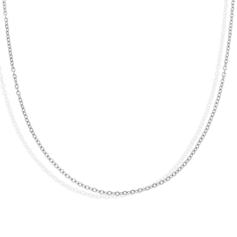 Evry Jewels Plain Chain Necklaces