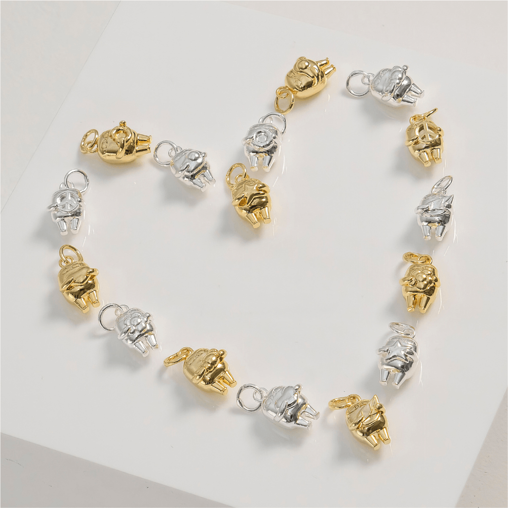 Evry Jewels Ketnipz Bean Croissant Charm