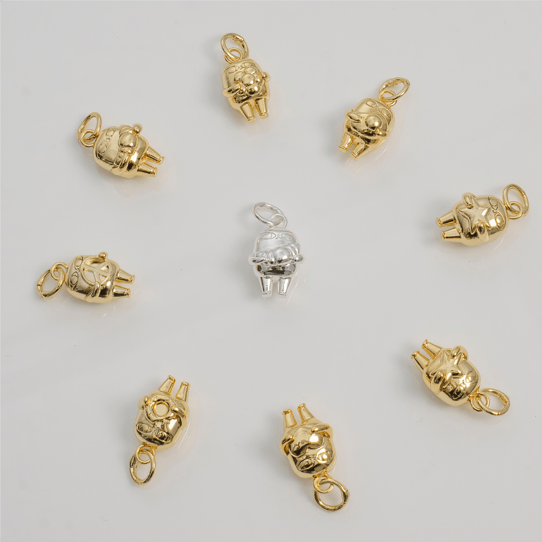 Evry Jewels Ketnipz Bean Croissant Charm