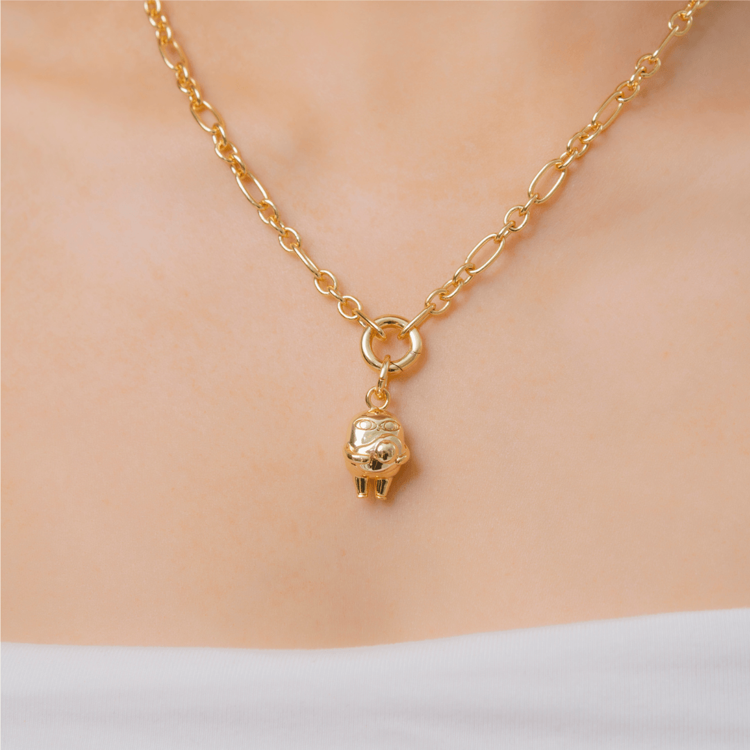 Evry Jewels Ketnipz Bean Egg Charm