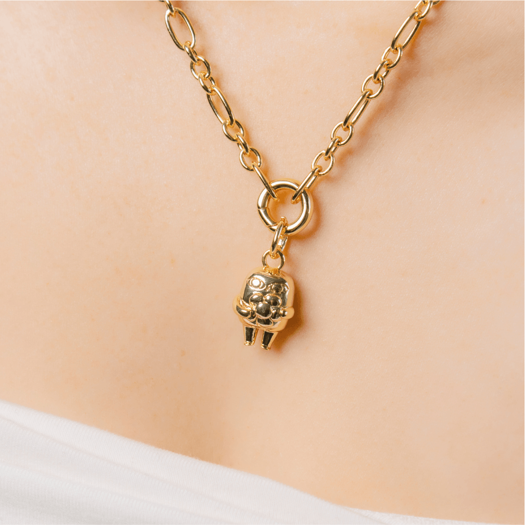 Evry Jewels Ketnipz Bean Flower Charm