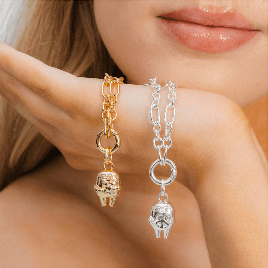 Evry Jewels Ketnipz Bean Flower Charm