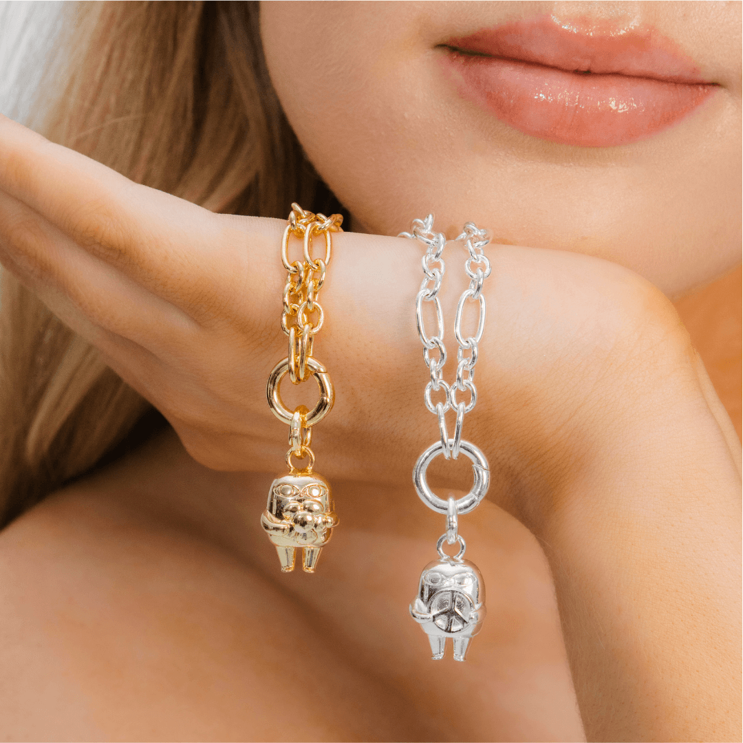 Evry Jewels Ketnipz Bean Flower Charm