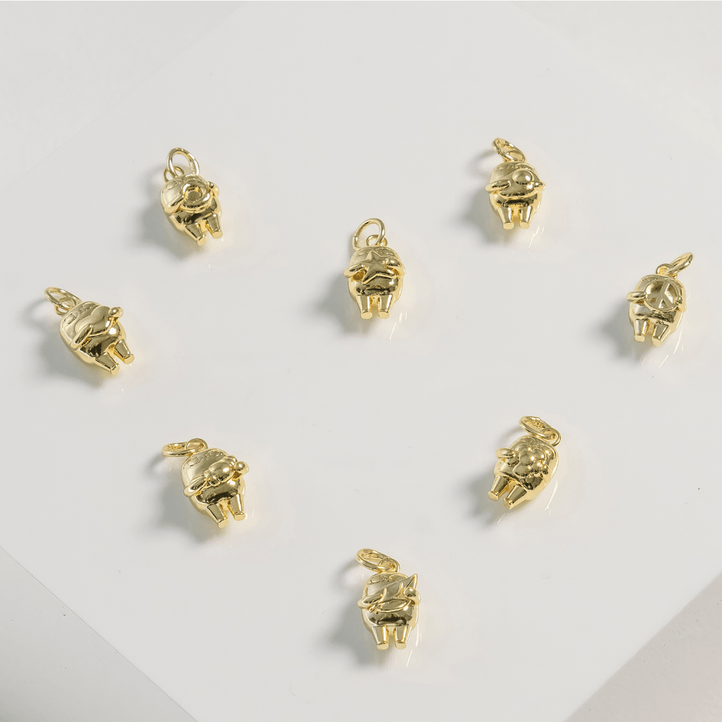 Evry Jewels Ketnipz Bean Leaf Charm