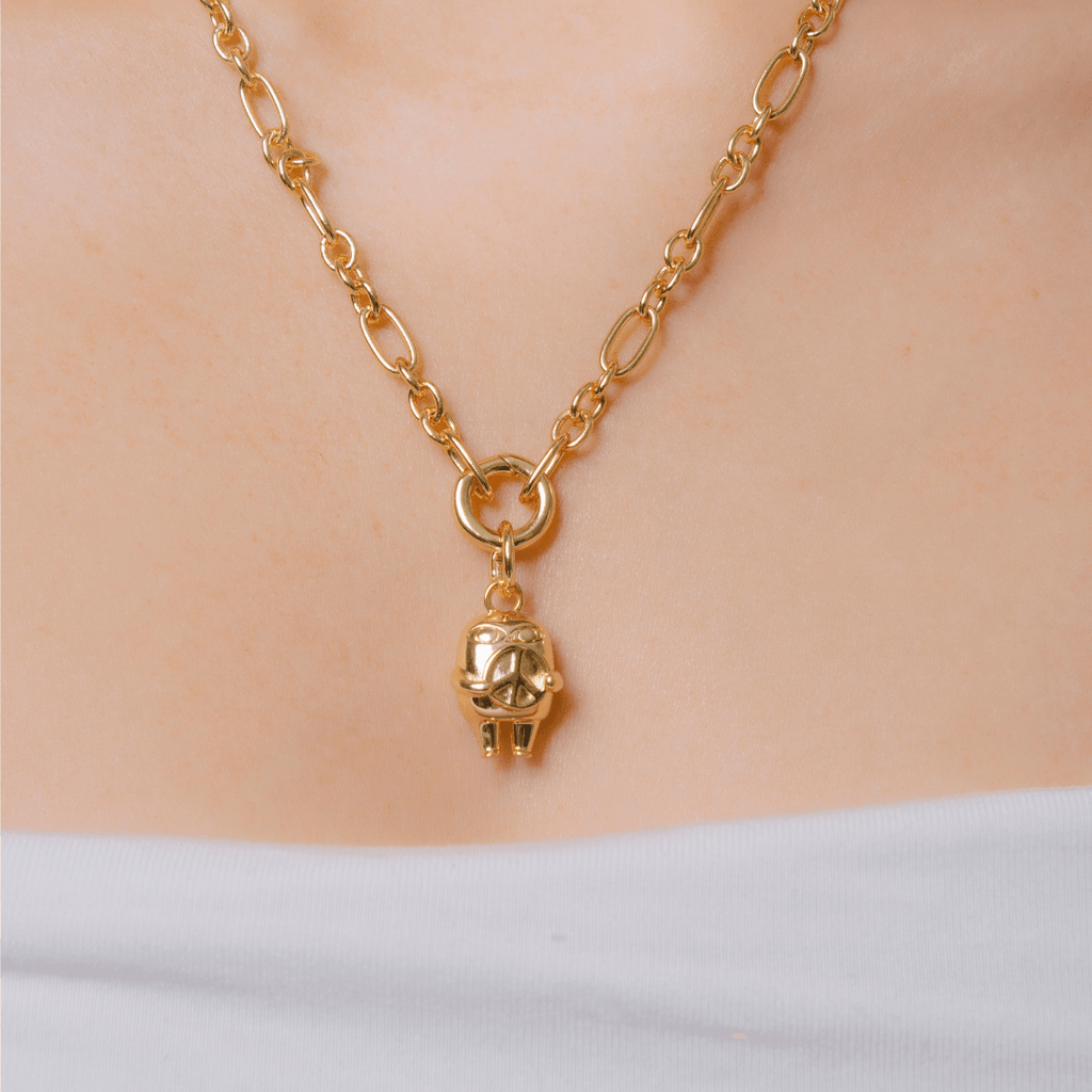 Evry Jewels Ketnipz Bean Peace Charm