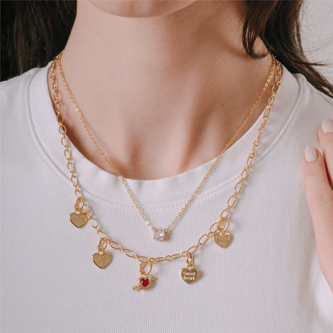 Evry Jewels Kiss Me Charm