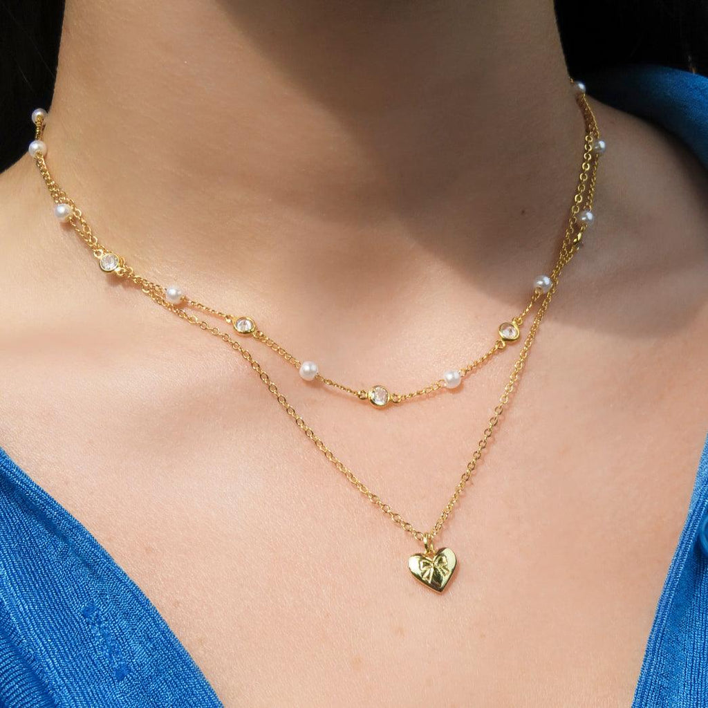 Evry Jewels L'Amour Necklace
