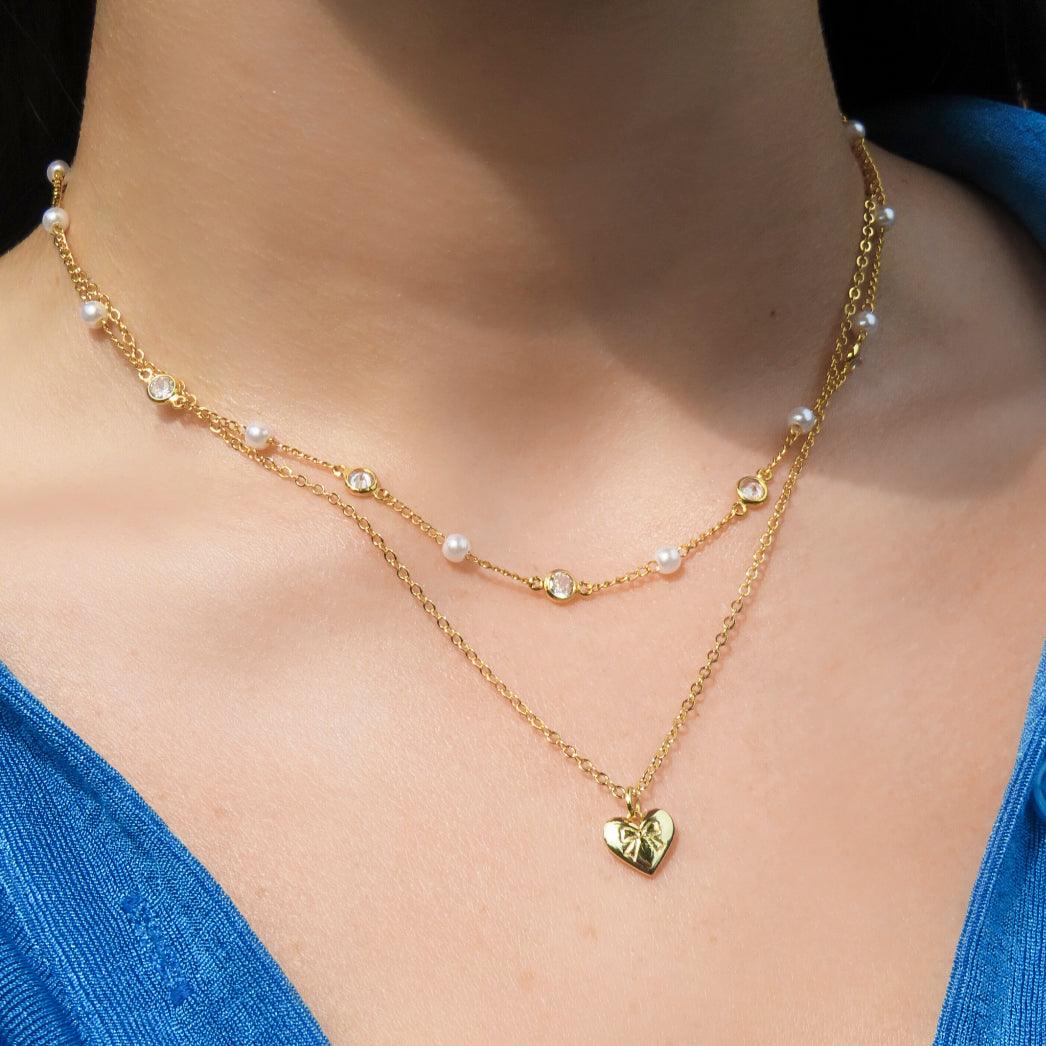 Evry Jewels L'Amour Necklace