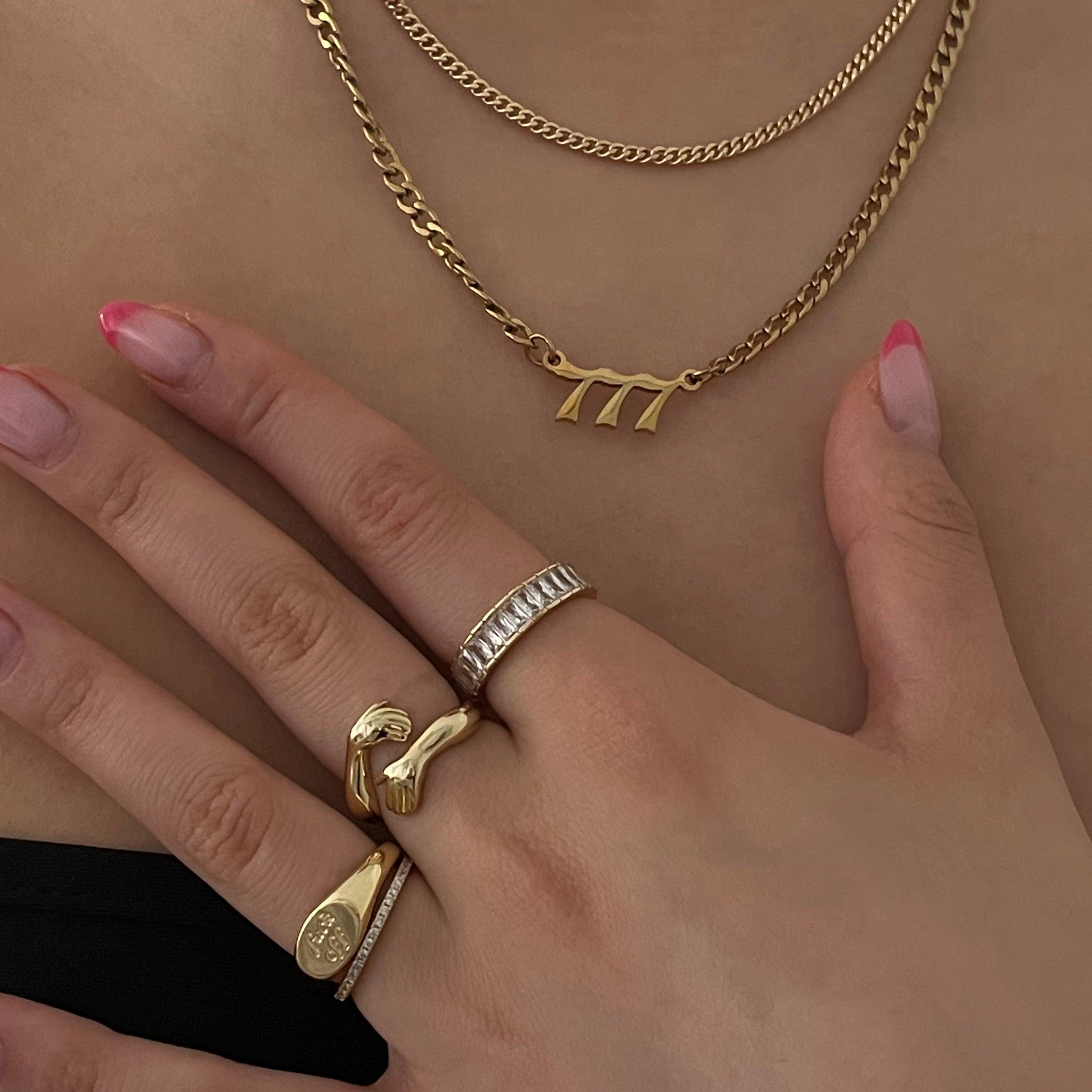 Evry Jewels Leave Me Alone Ring