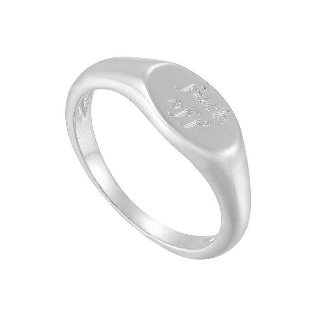 Evry Jewels Leave Me Alone Ring