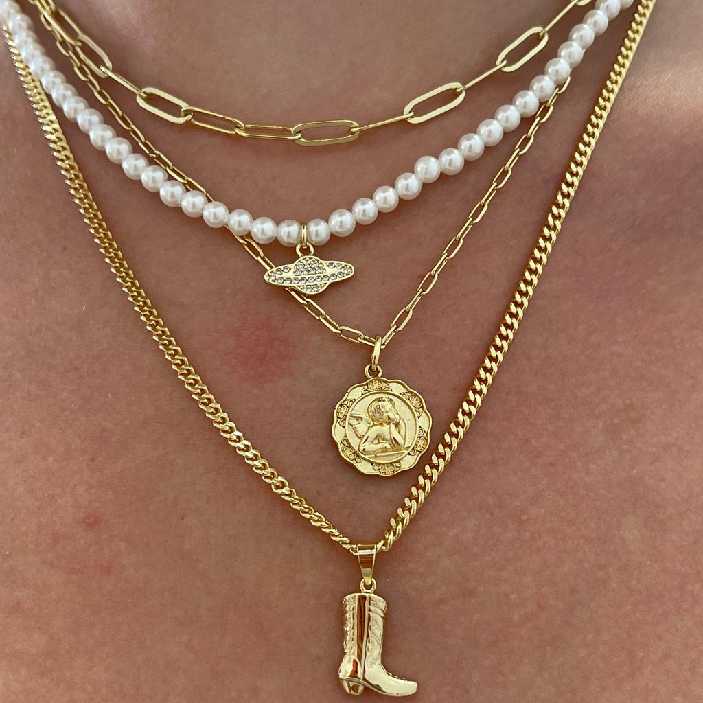 Evry Jewels Link Up Necklace
