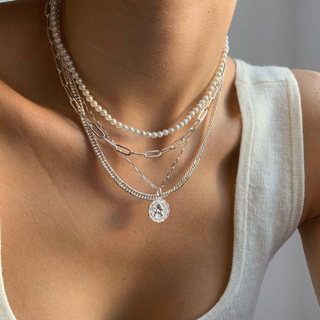 Evry Jewels Link Up Necklace