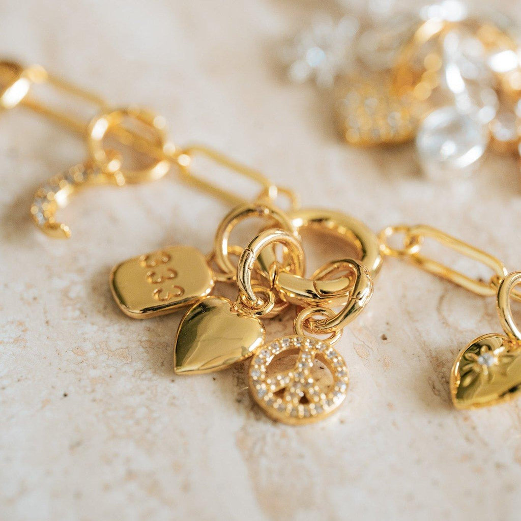 Evry Jewels Linked Together Charm Necklace