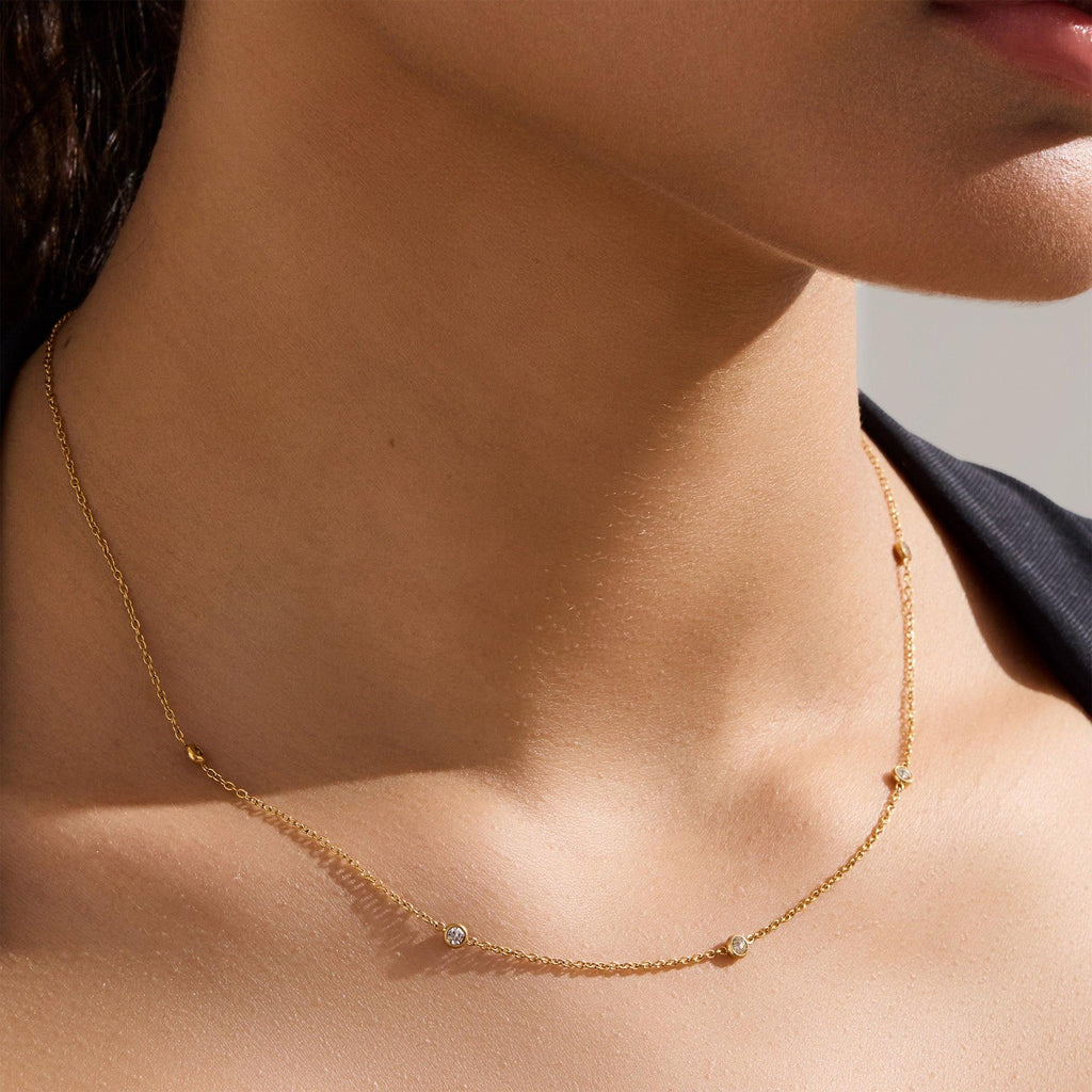 Evry Jewels Stars in the Night Necklace