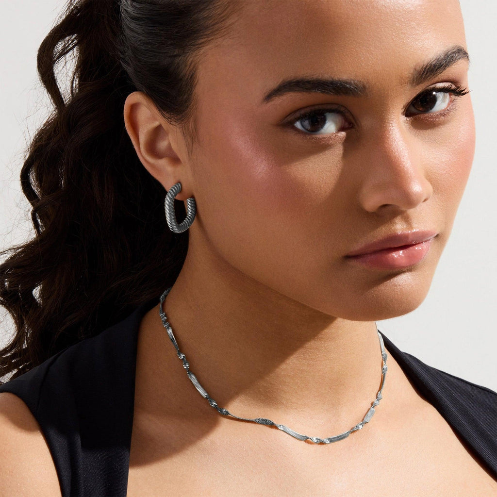 Evry Jewels Twisted Luxe Necklace