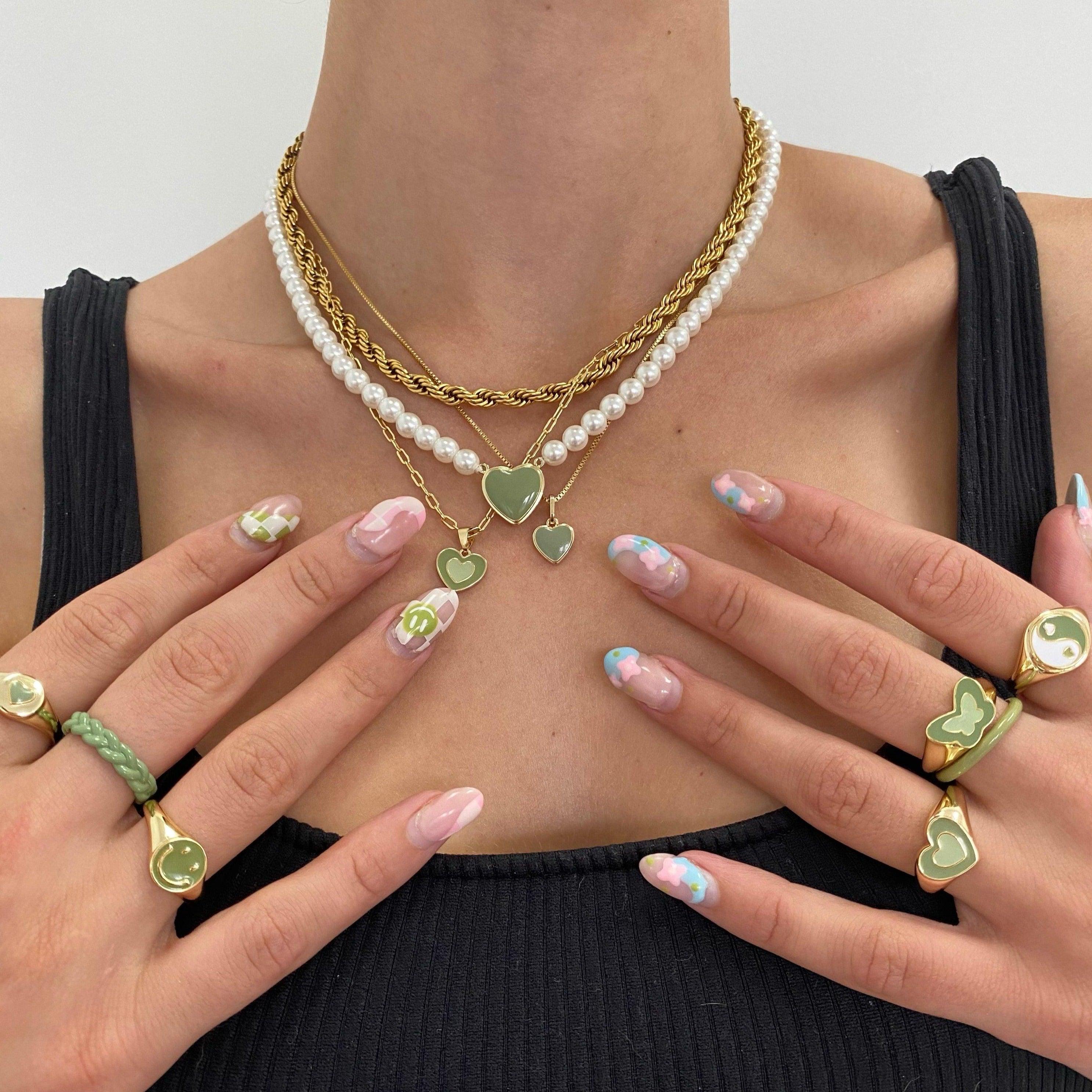 Evry Jewels Love Actually Necklace