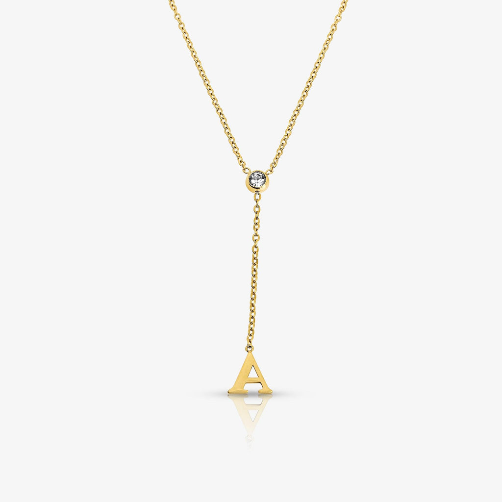 Evry Jewels Love Letter Lariat Necklace