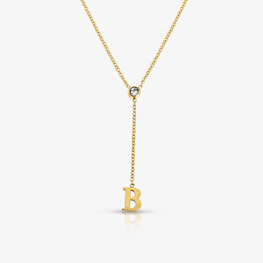 Evry Jewels Love Letter Lariat Necklace
