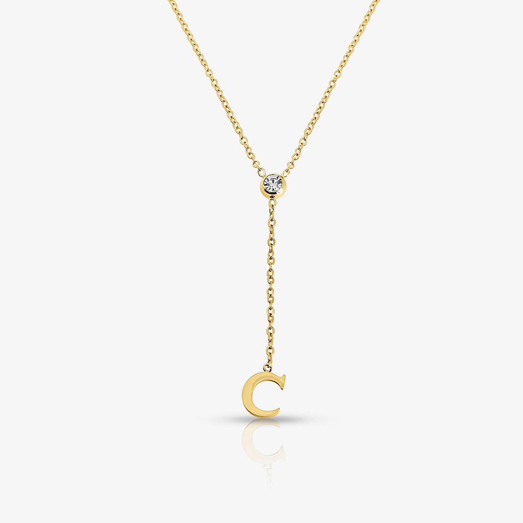Evry Jewels Love Letter Lariat Necklace