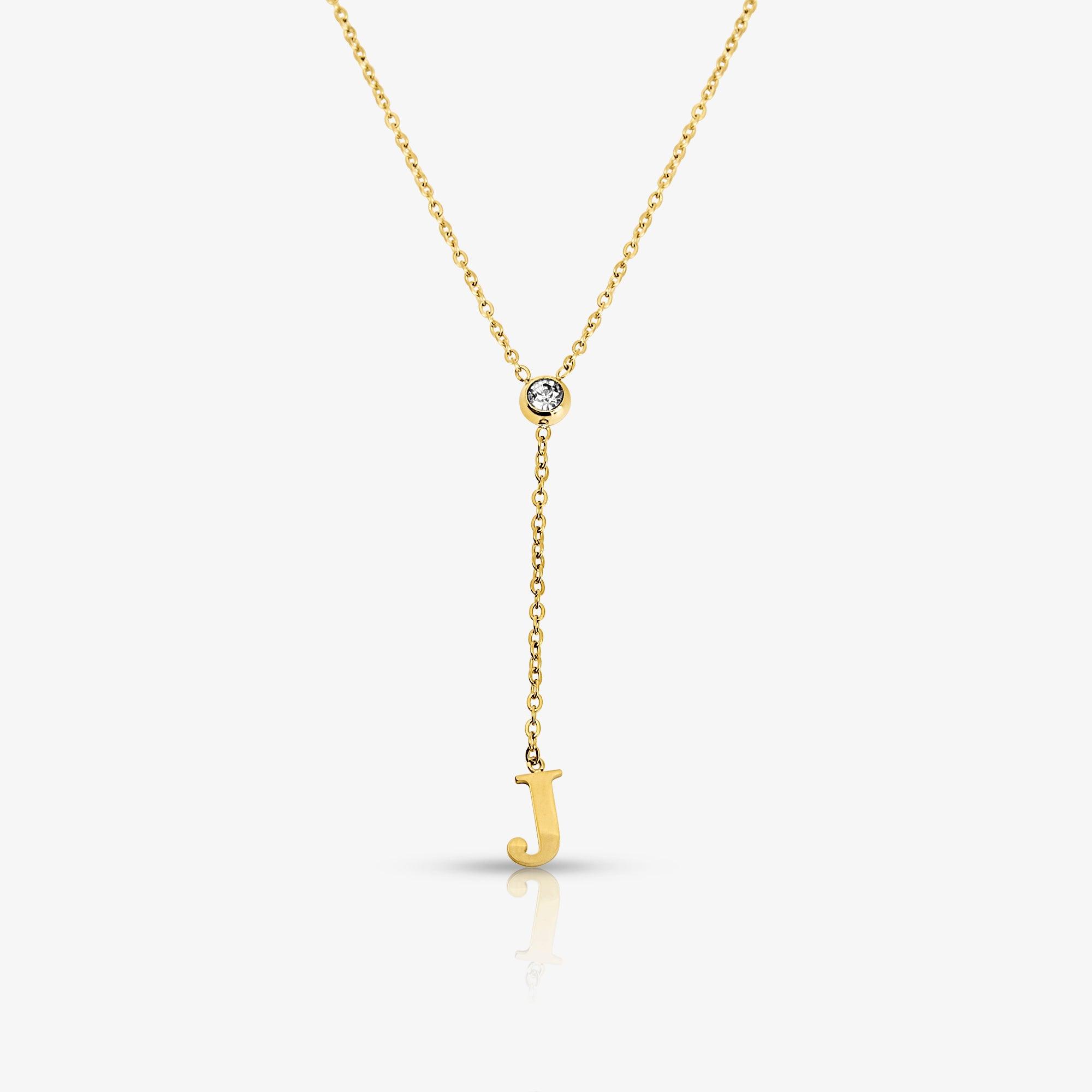 Evry Jewels Love Letter Lariat Necklace