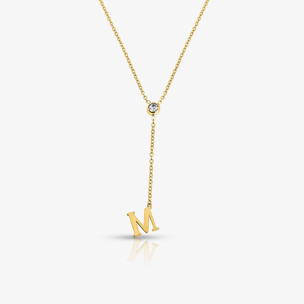 Evry Jewels Love Letter Lariat Necklace