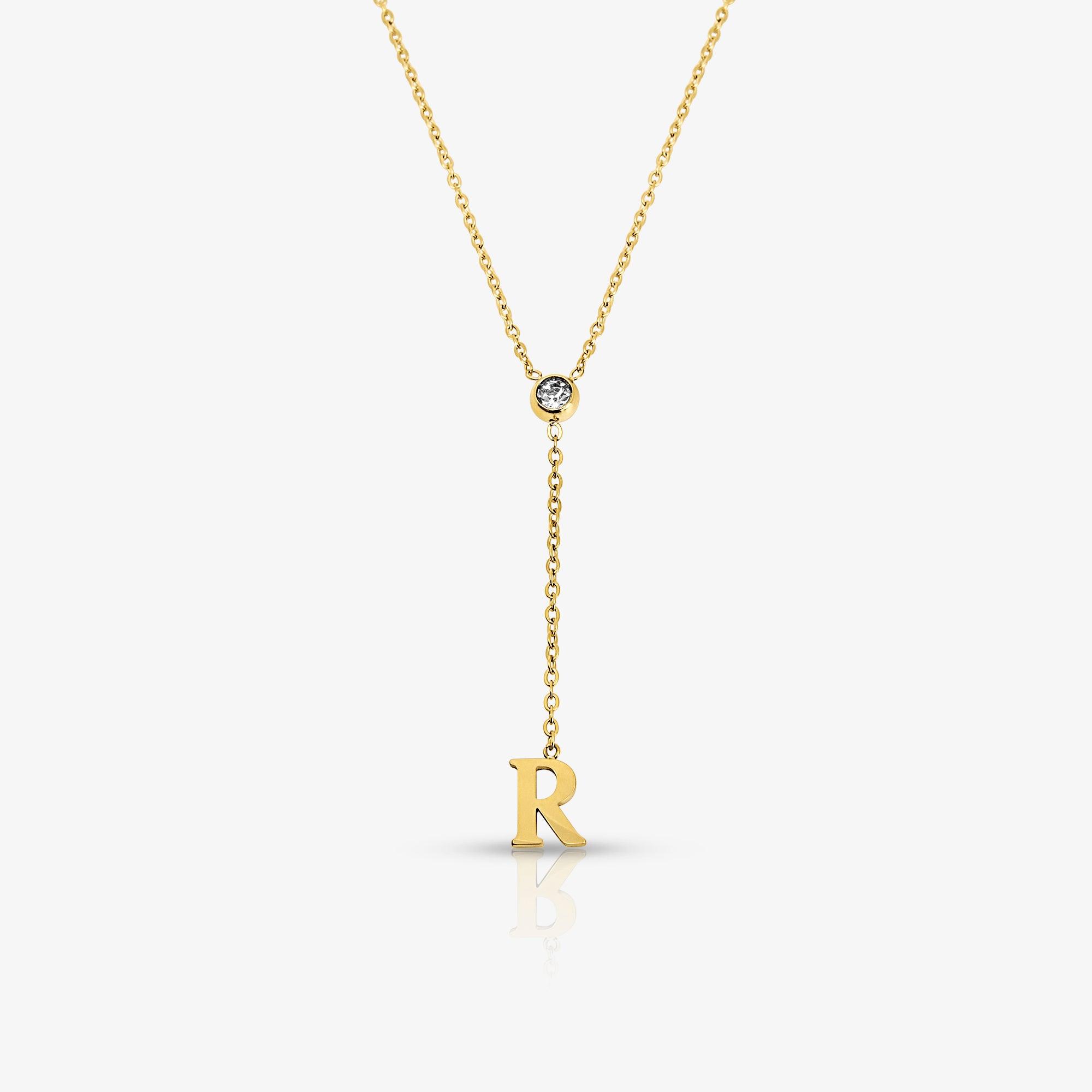 Evry Jewels Love Letter Lariat Necklace