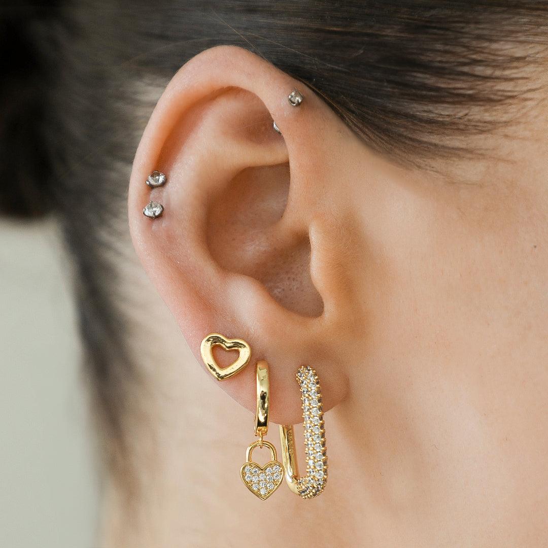 Evry Jewels Love Me Not Earrings