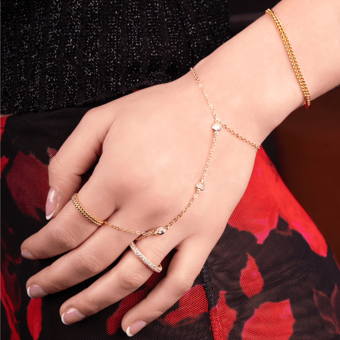Evry Jewels Love Song Hand Chain